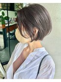 クセを活かした大人のショートボブ*