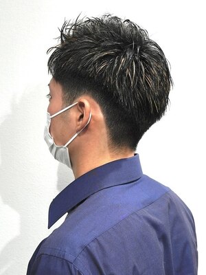 カットで差が出るMen'sヘアこそ