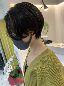 アース オーセンティック 岡山表町店(EARTH Authentic) ハンサムショート