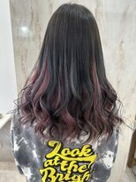 ラビス(Lovis)&nbsp;ハッシュカット/フルバング/似合わせカット/レッドブラウン