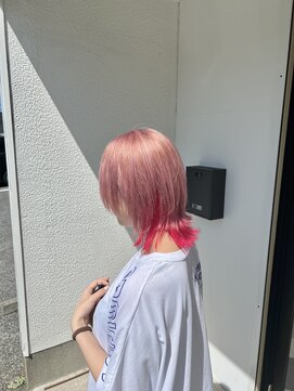アイスプロドバイブルーム 木更津店(ice prod by bloom) ミディアムヘア/デザインカラー/フェイスフレーミング/木更津