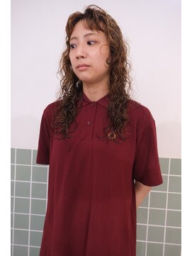 ニーム(nimes) ロングハードパーマ