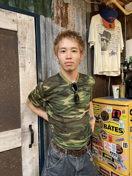 アンドピース and peace メンズショート