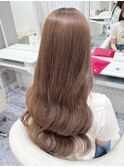 ブリーチなしベージュ