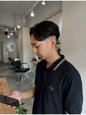 ニュアンス毛流れパーマ