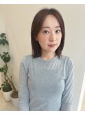 アメリ女子の顔周りカット♪
