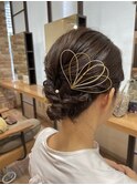 和髪×着物に合うセットデザイン