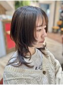 ハイレイヤーウルフカット