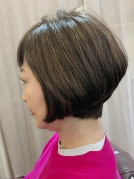 モーイトウキョウ美容室(Mooi Tokyo美容室)の写真/大人大人女性必見！白髪ぼかしカラーや髪質改善で艶髪が叶う♪頭皮ケアもできるので、明るい白髪染め◎