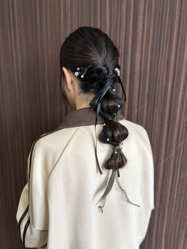 エフプロモーションフローラ(FLORA) 結婚式お呼ばれヘア