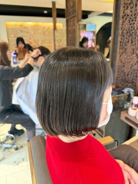 ヘアリゾート粋 ティガ 池袋店(tiga) うる艶　ミニボブ