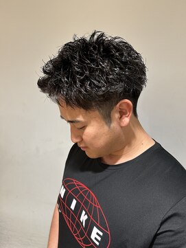 レーヴ(Reve) ピンパーマアップバング