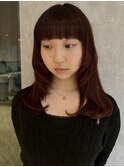 ボルドーカラー
