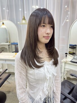 エトネ ヘアーサロン 仙台駅前(eTONe hair salon) ［ eTONe ］ナチュラルface layer × グレージュ