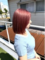 アフターニュース 新潟(afternews)&nbsp;ピンクベージュ/ダブルカラー/ケアブリーチ/髪質改善/新潟