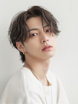 フイ(Hui.) センターパート×ニュアンスパーマ【メンズ/韓国風】