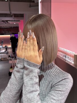 ダズリングディア(Dazzling Deer) ミルクティーベージュ/ミディアム/ふんわりミディアム