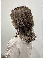 ネックス 表参道本店(nex)&nbsp;ハイライト#白髪ぼかし#白髪染め#表参道駅#30代#40代#50代#60代