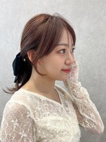 ロンド フィーユ(Lond fille)&nbsp;オリーブグレー髪質改善/黒髪/小顔/くすみベージュ/銀座 ■