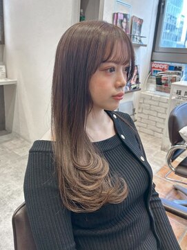 フリックヘアサロン 梅田茶屋町2号店(FLICK HAIR SALON) レイヤーカット/髪質改善/イルミナカラー/透明感カラー