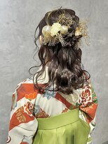 リンク(Link)&nbsp;卒業式袴の着付＋ヘアセット