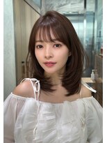 シーシンジュク 新宿南口(Sea shinjuku)&nbsp;似合わせカット×大人ガーリー[ダークアッシュ/韓国]