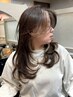 【外国人ヘアに変身!!】ハイライト＋カット　レイヤーカット◎