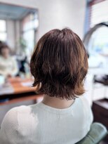 ヘアーサロンカルド(hair salon CALDO)&nbsp;ショートボブ　パーマ