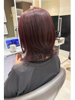 クラメール 黒崎コムシティ店(Kraemer) ツヤ髪「ベリーラテ×レイヤーボブ」