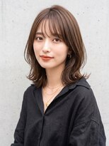 ラミ(L'ami)&nbsp;《吉田光ノ丞》くびれミディアム/ミディアムレイヤー/外はねヘア