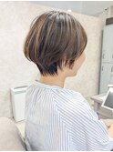 スッキリと夏にオススメの人気ショートボブ◇