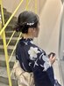 〈7/11・12前橋七夕祭り限定 〉 浴衣着付け＆ヘアセット ※内容お読み下さい