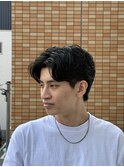 毛流れセンターパート