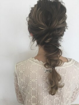 アンジュ(ange) 〔ange maco〕ゆる編みスタイル