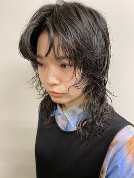 ノラ シブヤ(NORA) ウルフカット　ウルフボブ　ワイドバング