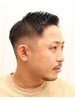 ヘアーアンドグルーミング ヨシザワインク(HAIR&GROOMING YOSHIZAWA Inc.) 爽やかナチュラルフェードメンズショート黒髪短髪理容室髪質改善