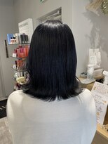 アヴァンス 京橋店(AVANCE)&nbsp;ケアブリーチ×ブルーブラック