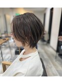 【VIVO】神田康之 ショートボブ 小顔ショートヘア センター分け