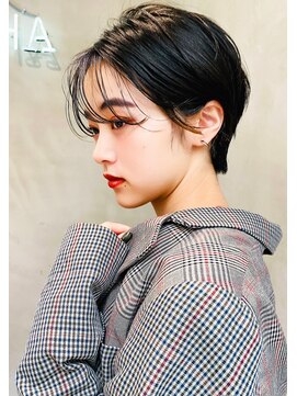 リベルテ(LIBERTE) Liberte銀座 大人可愛い透明感ショート×暗髪ベージュ