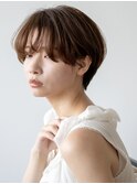 マッシュショート◯アッシュブラウン