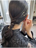 お呼ばれヘア◎タイトアレンジ【銀座ヘアセット】