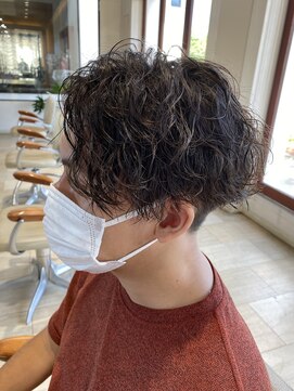 エクラバイナチュラル(eclat by Natural) スパイラルパーマ /マッシュ/メンズパーマ/メンズカット