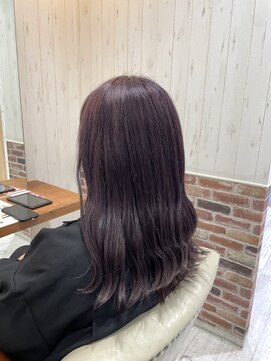 ソワン ドゥ ブレス 立花店(soin de brace) レディースピンクラベンダーカラー