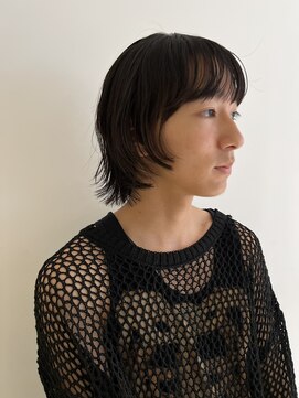 ナループロアツム(Nalu pu loa Tsum) メンズボブ/パーマ落とし/メンズストレート