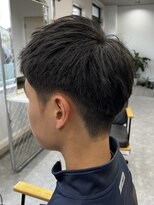 フゥ 宇都宮(FeU)&nbsp;ビジネスショートメンズマッシュツイストパーマツーブロック