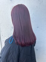 アチーブ ヘア デザイン(achieve hair design)&nbsp;#ワインレッド#レッドカラーニュアンスカラー艶カラー透明感