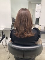 イレス 札幌円山店(IRESU) 切りっぱなしボブ/エアリーロング/美髪/ピンクブラウン/ショート