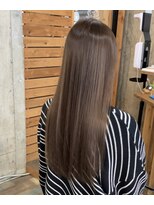 ヘアカロン(Hair CALON) グレージュハイライトカラーケアブリーチ髪質改善トリートメント