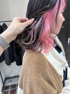 ニュート(Neut ) インナーカラーインナーピンクカラーコットンピンクカラー