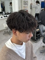 ドットトウキョウ 横浜店(dot.tokyo)&nbsp;【菊地瞬平】波巻きツイストスパイラル(横浜/メンズパーマ)